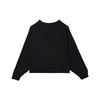 Nike Sweatshirts Women's Black Crew Neck Moderate Regular DV8019-010