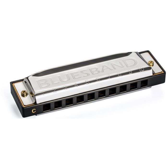 Pack Hohner Blues Band - 7 Harmonicas diatoniques d'initiation C-D-E-F-G-A-Bb