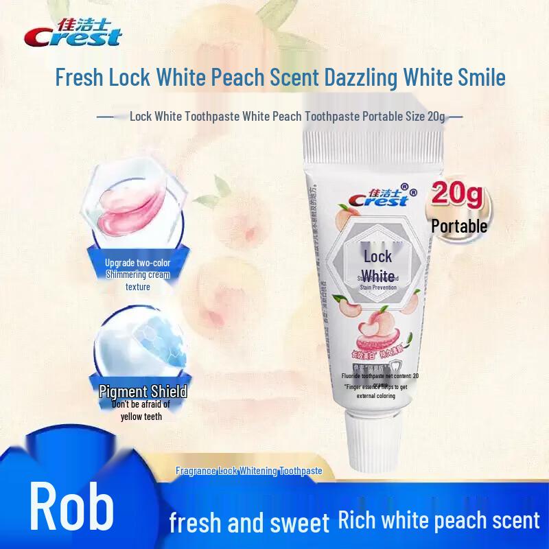 Crest Dual Color Whitening Toothpaste