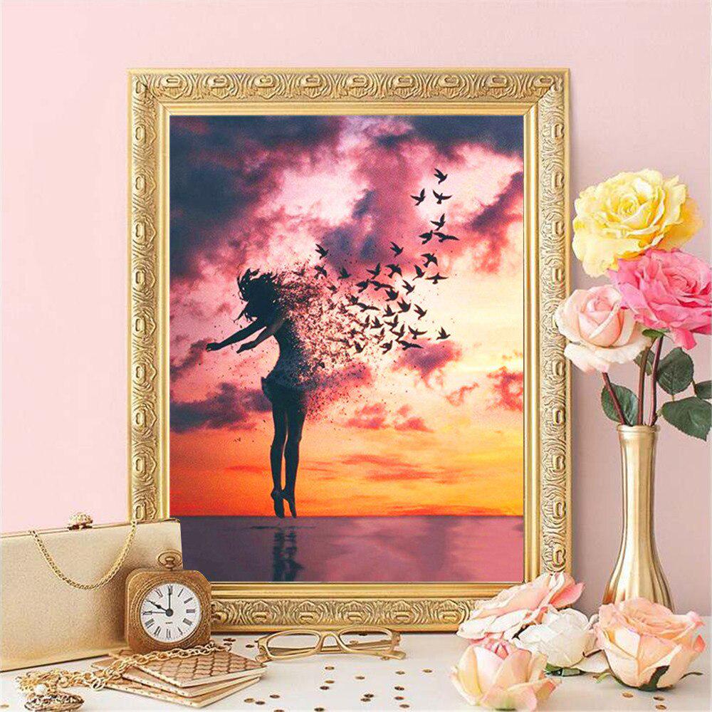5D Diamond Painting Full Round Portrait Diamond Embroidery Cross Stitch Home Decoration Diamond Art