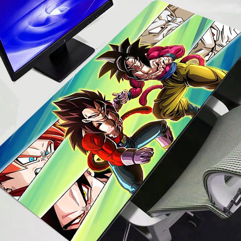 Extra Large Gaming Mouse Pad Dragon Ball Z DBZ Computer Gamer Laptop Keyboard Carpet Mat NonSlip Rubber Table Rug