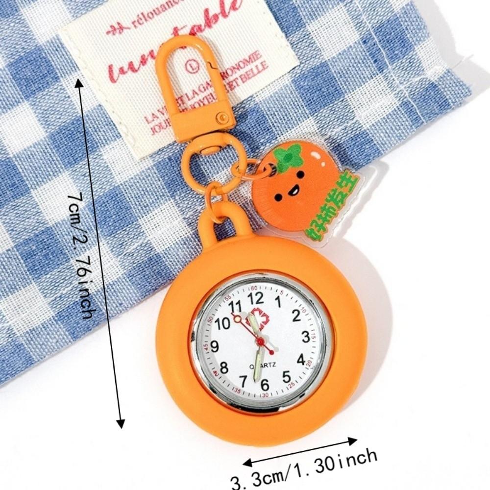 Bag Hanging Pocket Watches Colourful Students Clock Pendant Decoration Watch Keychains Men