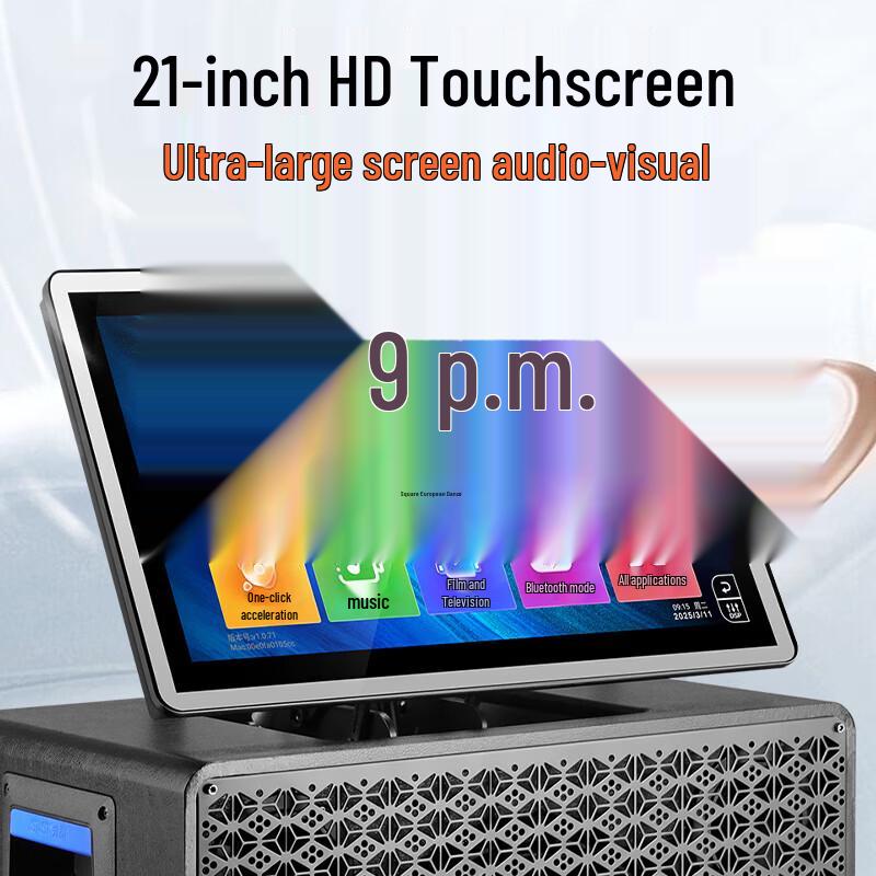 SAST SA-219 All-in-One Portable Karaoke Speaker System (CN version)