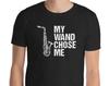 Saxophone My Wand Chose Me Funny Band T-Shirt Unique Original Ooak Product from HeroWearApparel