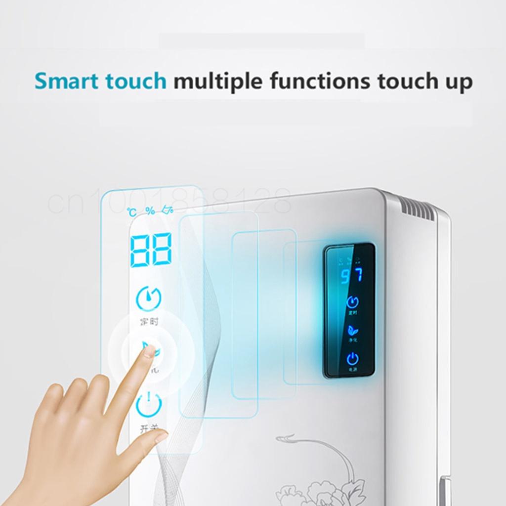 90W 2200ML Household Multifucntion Dehumidifier Electric Air Dryer 24h Timing Smart Touch Desiccant Drying Machine