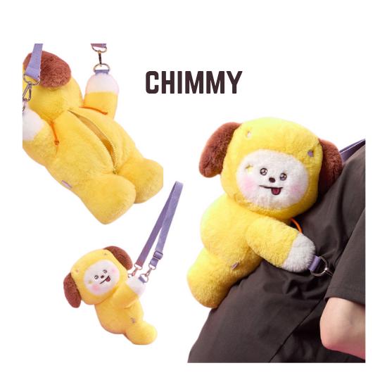 BT21 Hug Me Plush Crossbody Bag The Journey