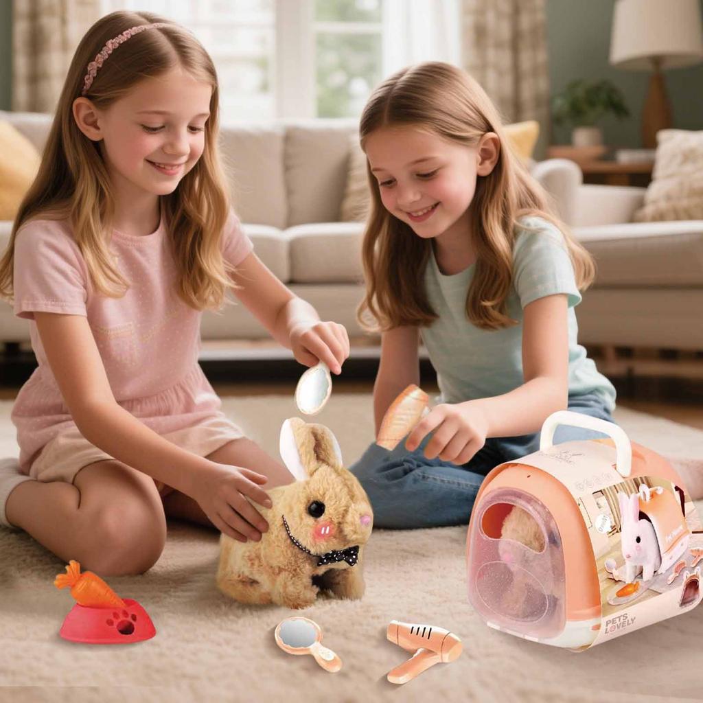 Robot Bunny My Realistic Robot Bunny Robot Bunny, Like A Real Rabbits Toy Bunny, Walks Like A Real Rabbits