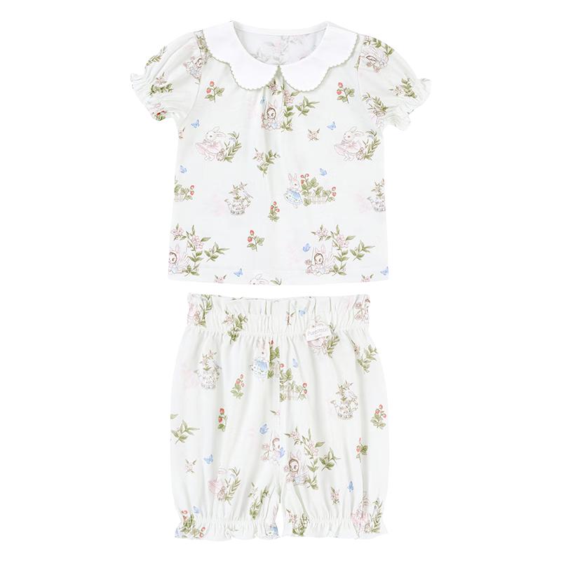 

PurCotton Baby Pure Cotton Short-Sleeve Set 90