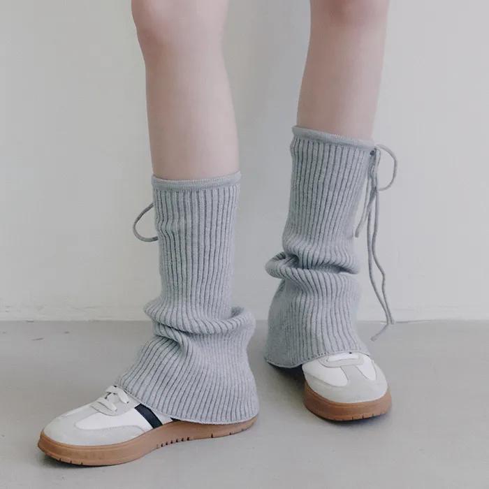 Ribbon Loose Fit Leg Warmers 5 Colors