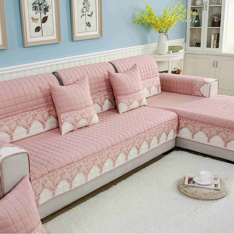 Plaid Non-slip Sofa Cover Protector Chaise Four Season Universal Stretch Corner Sofa Cushion Towel 1/2/3/4-seater  Cojines