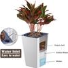 Olinze Self-Watering Elevated Flower Pot - Stylish Resin for Home