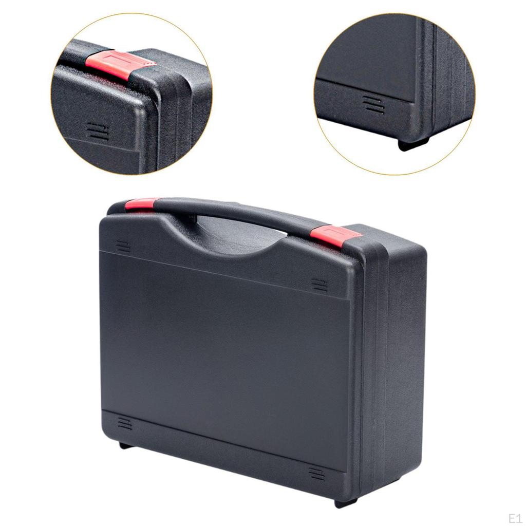 Tool Storage Box Organizer Wear Resistant Multifunctional Portable Container Case for