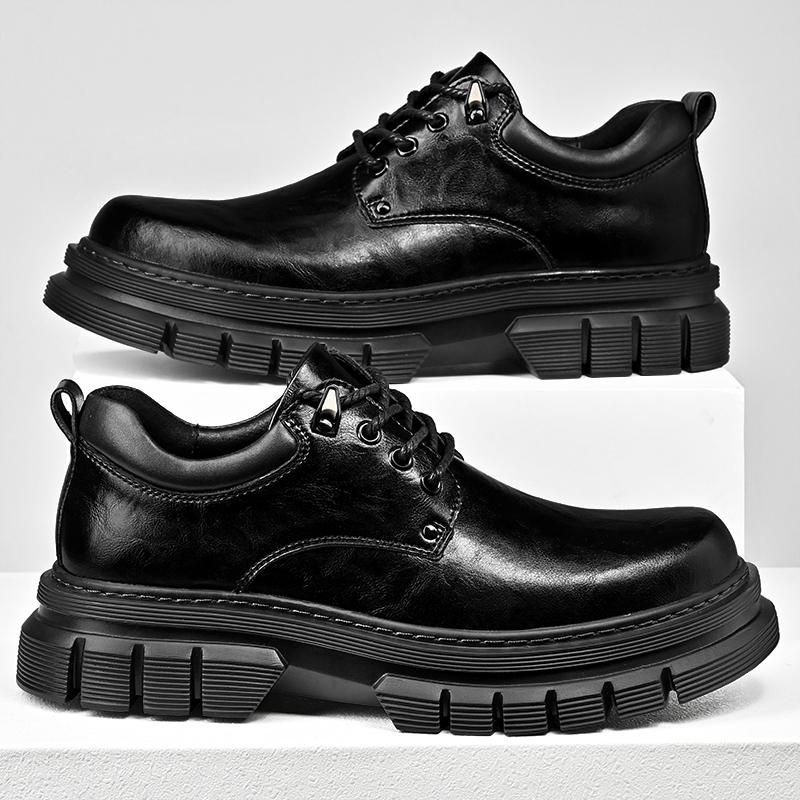 Kožené pánské boty Boty pro volný čas Kožené pánské obchodní formální boty