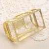 Plastic Transparent Souvenir Trinket Organizer Candy Box Pirate Treasure Chest Jewelry Storage