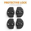 4PCS Door Lock Cover For Tesla Model 3 Y Car Door Guard Lock Tesla Accessories