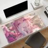 Genshin Impact Yae Miko Mouse Pad Nonslip Locking Edge DeskMat PC Laptop Accessories Rubber Office Keyboard Large Game carpet