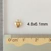 High Quality 14K Gold Filled Jewelry Accessories Necklace Pendant Peach Heart Charm