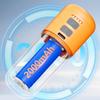 Rechargeable Inflatable Pump 5pcs Nozzles Electric Air Pump Camping Light Air Pump  Air Mattress
