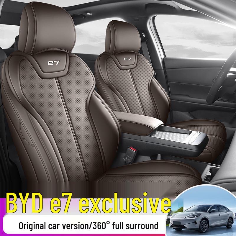 BYD E7 All-Season Full Leather Car Seat Cushion (Universal Fit)