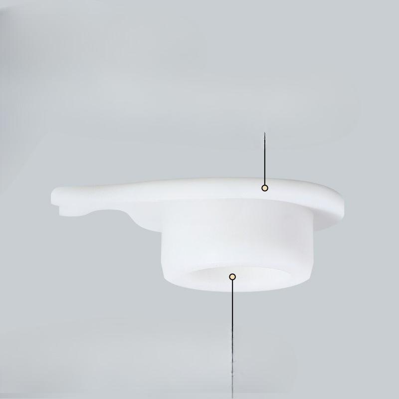 Washbasin Overflow Seal Cover, Household Washbasin Side Hole Plug, Bathroom Cabinet Sink Overflow Hole Plug