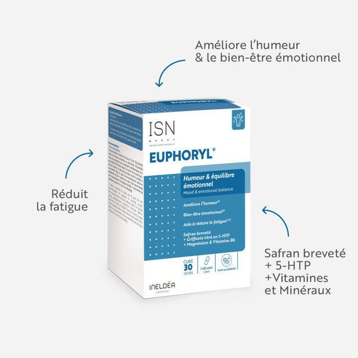 Ineldea euphoryl complément alimentaire 90 gélules