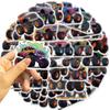 50Pcs Cartoon Monster Truck Stickers Cute Vinyl Decals For Luggage Laptop Water Bottle Guitar Phone Waterproof Graffiti