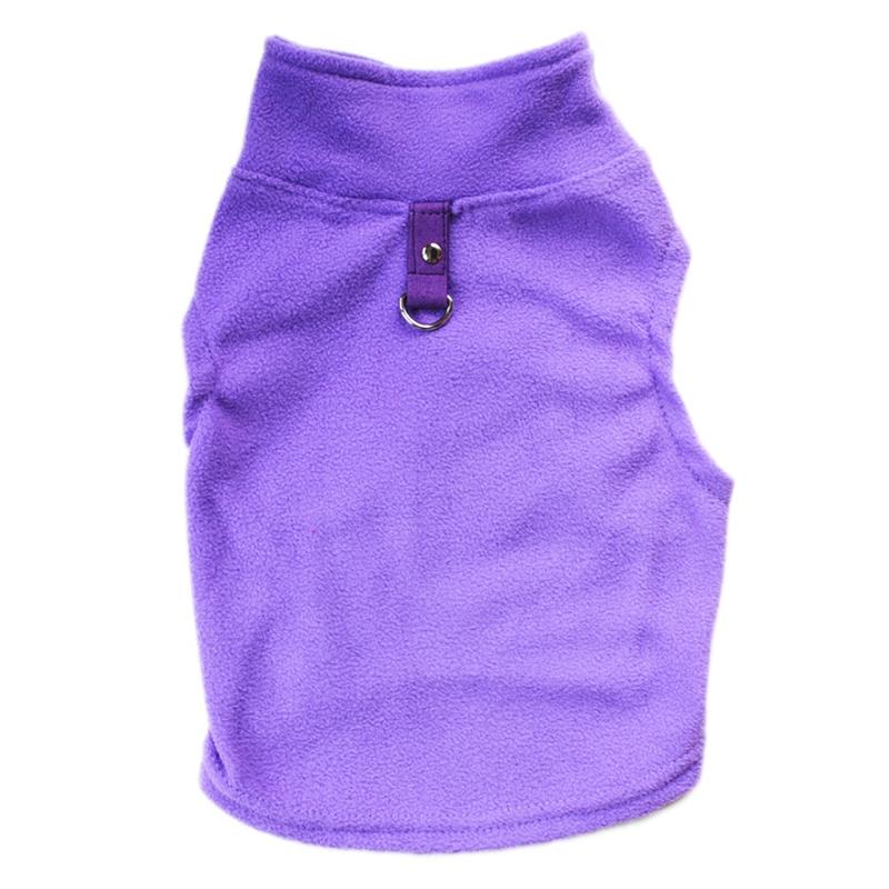 Soft Dog Clothes Vest Warm Fleece Puppy Dogs Vest Coat Pet Winter Clothing Jacket Coat for Small Medium Dogs Outfit Chihuahua