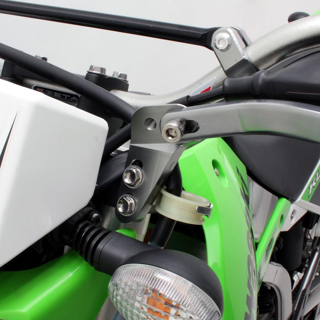 ZETA RACING Handguard Mount Front Type for SL230 XLR XR CRM KDX KLX RMX Compatible with Armor Handguards Aluminum Dirt Freak F5267 CRF150F/230F