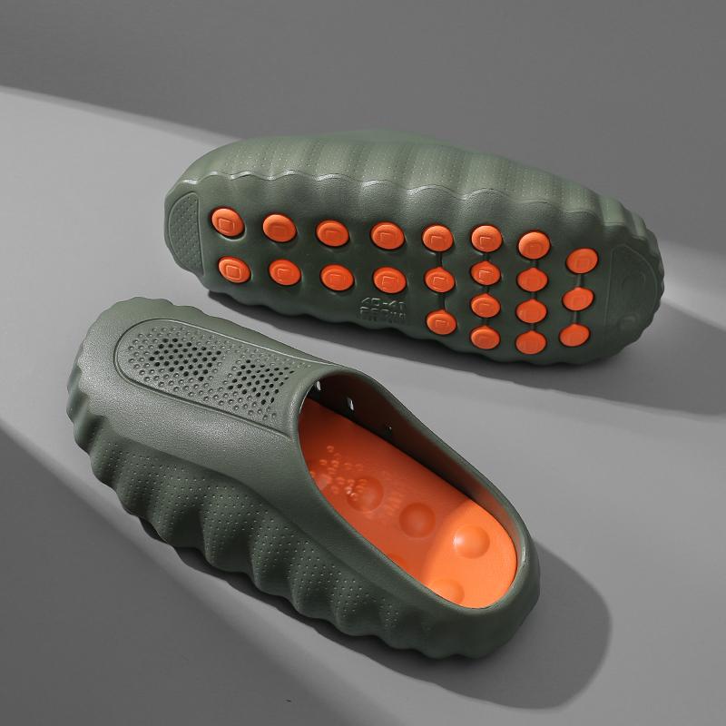 Yaz Erkek Sandalet Plaj Terlik Moda Açık Terlik Rahat Plaj Su Sporları Ayakkabı Nefes Hollow Flip Flop Ucuz Erkek Aqua Sneaker