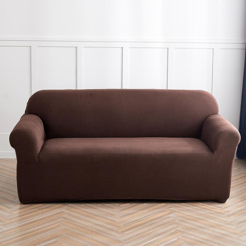 High Elastic Knitted Sofa Protector for Double & Three-Seater - Full Wrap Cover