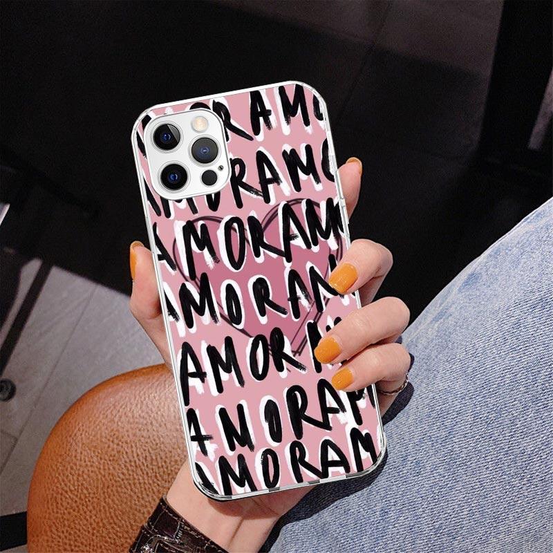 AMOR This Is Love Phnoe Case for Iphone 17 Air 16 11 12 13 Mini 14 Plus 15 Pro Max 7 8E SE 2020 16ProMax Phone Cover Coque 17 Ai