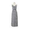 European and American Women's Summer Dress Leopard Print Suspender Skirt