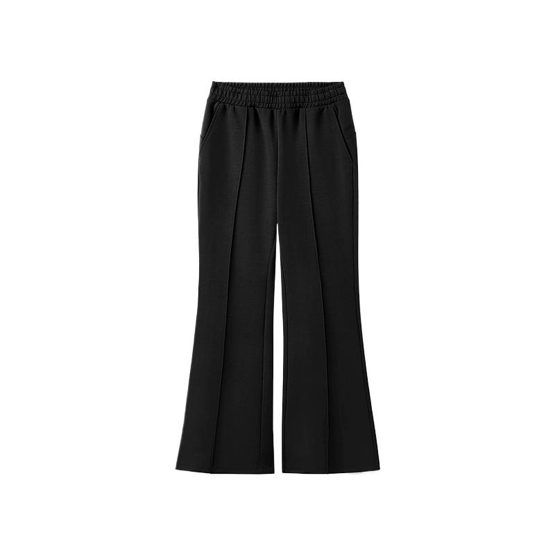 Skechers Fashionable Comfortable Casual Versatile Knitted Sports Pants Women bottoms L325W047-0018 M
