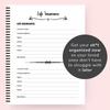 Planner Notebook 143 Pages Coil Agenda Appointment Book Life Planning Program Notebook Planner Journal & Diary To Increase