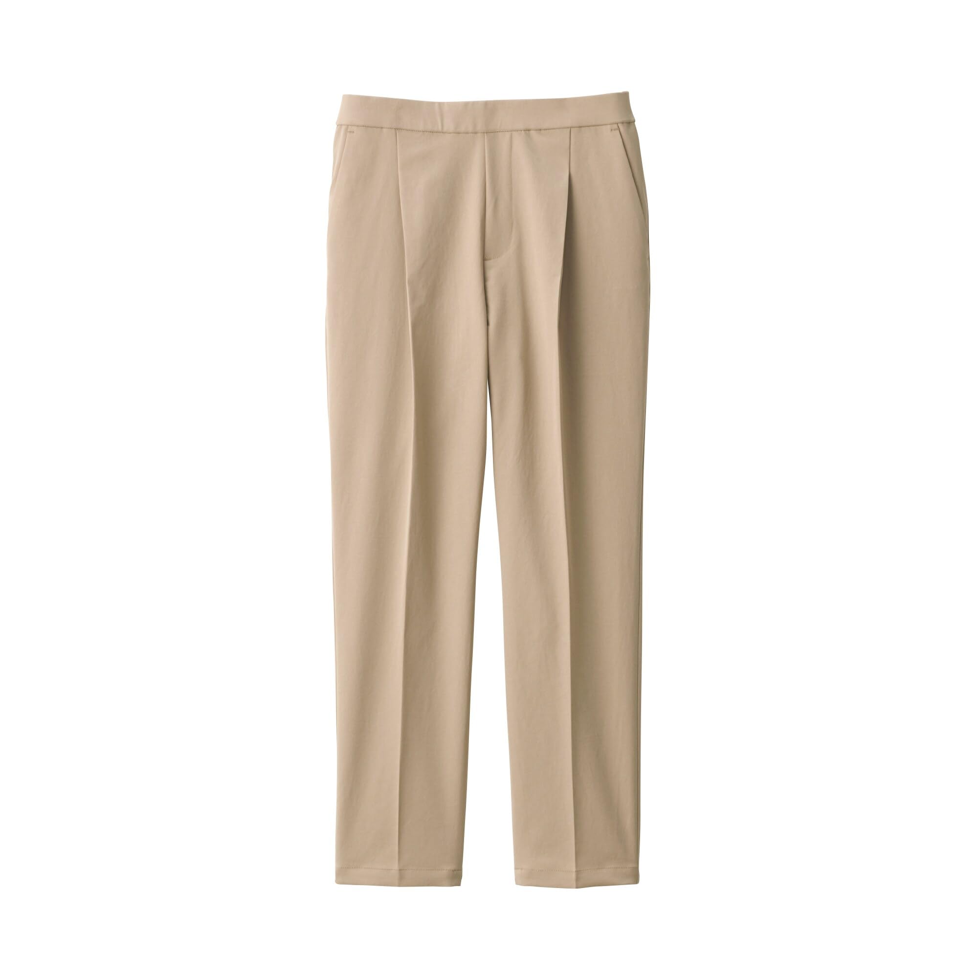 

MUJI Pants Recycled Polyester Tapered Pants BEH17A3A Beige XS Women s Women s