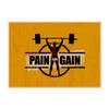 Industrial Style Motivational Gym Poster for Cafe, Bar, and Restaurant Decor