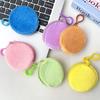 Cartoon Plush Coin Purse: Cute Portable Mini Bag for Earphones and Accessories