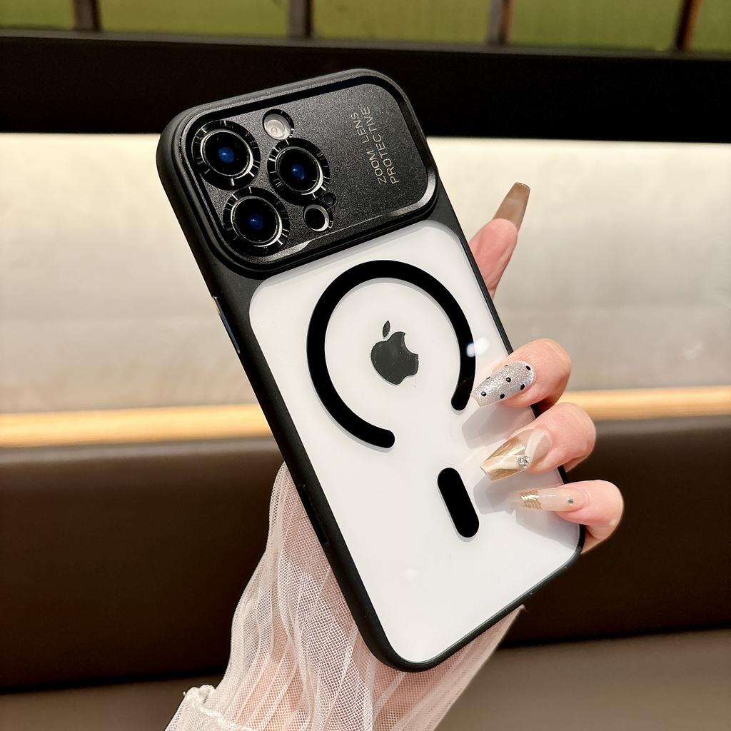 Like 17 Clear Magnetic Case For iPhone 17 Air 16 15 14 Pro Max Transparent Cover With Camera Lens Holes Cutout New Arrival
