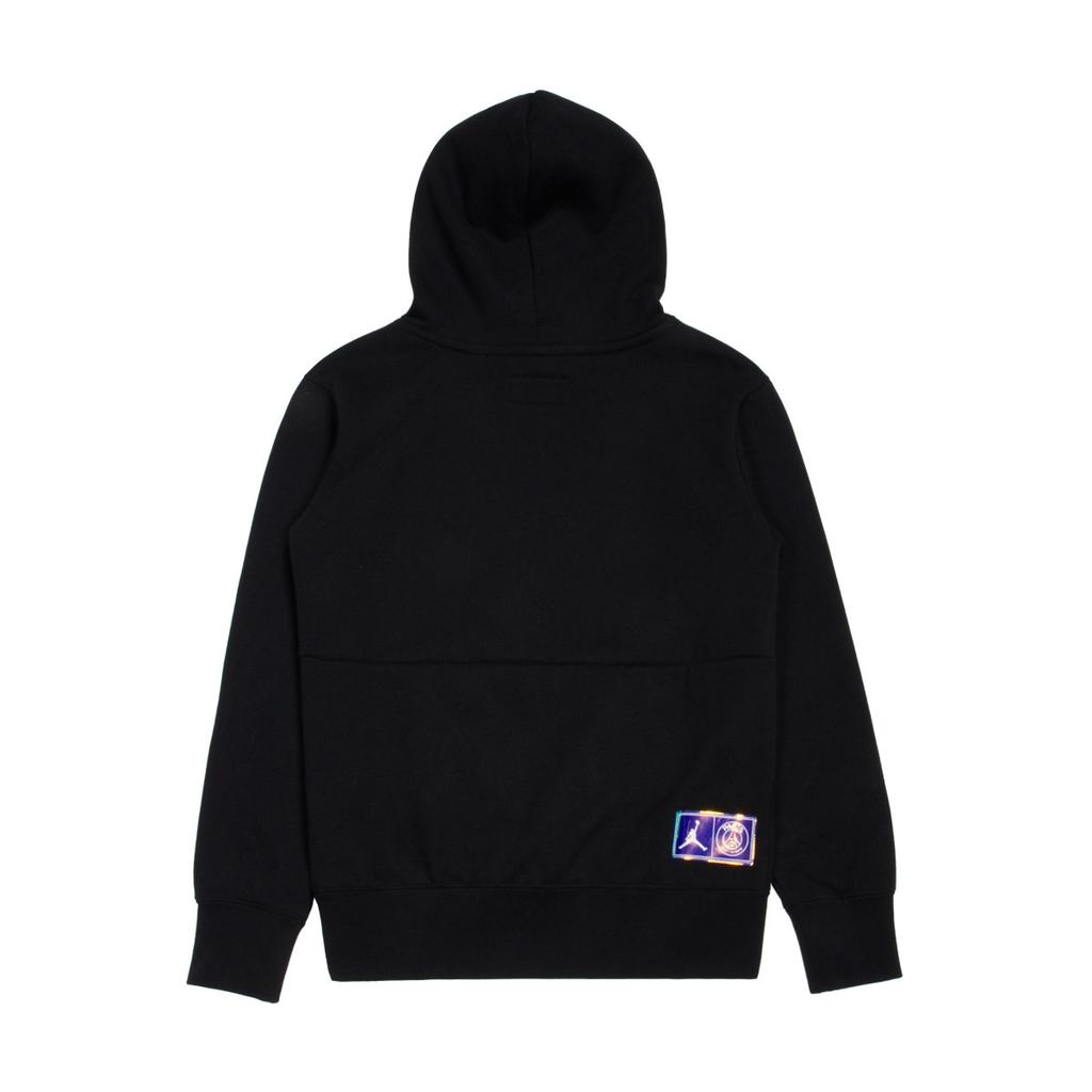 Jordan Lettered Hooded Sweatshirt Kids Sweatshirts Black DJ3777-010