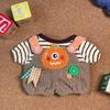 1 set Striped Shirt Cotton Doll's Clothes Rompers No Attribute Doll Clothes  20cm Cotton Doll