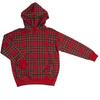 Sudadera con Capucha a Cuadros 778368 para Niño