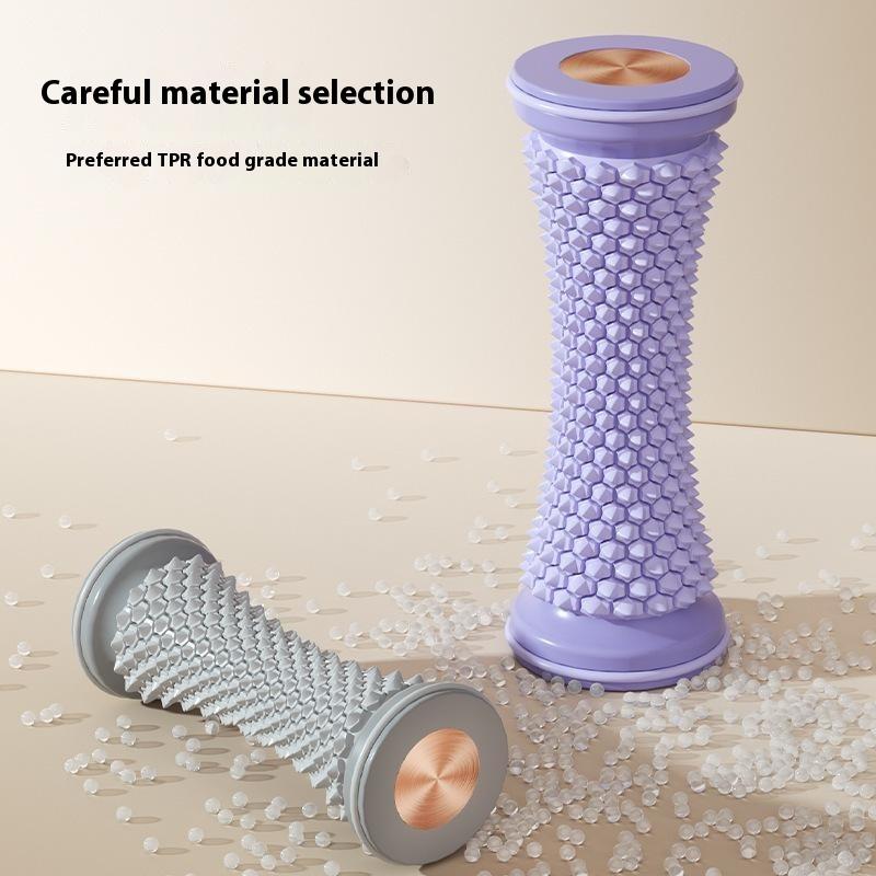 1 Pcs Plastic Yoga Muscle Massage Roller Foot Training Device Multi-Functional Foot Roller For Muscle Network Drainage