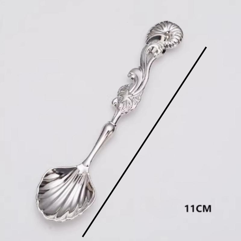 

Shell Shaped Stainless Steel Plate Dish Metal Cheese Dessert Tray Tea Snack Fruit Dish Jewelry Storage Soap Box Table Decoration