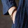 New Arrival “Never Give Up” Engraved Letter Twist Open Bangle Men Women Vintage Cuff Bracelets Bangle Jewelry