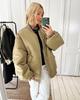 New 2024 Unisex 9-Color Jacket - Women's Autumn/Winter Cotton Coat A19518
