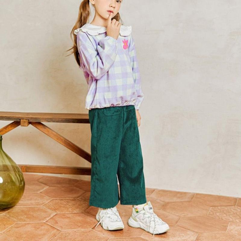 Olivevan Double Pocket Wide Pants  Green 