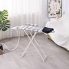 2Pcs/Set 42-Inch Desktop Ironing Board with Iron Rest Height Adjustable Removable Heat-Resistant Cover Foldable Anti-slip Clothes Sleeves Mini