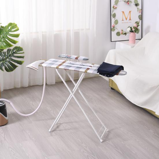 2Pcs/Set 42-Inch Desktop Ironing Board with Iron Rest Height Adjustable Removable Heat-Resistant Cover Foldable Anti-slip Clothes Sleeves Mini