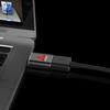 Car Usb Type C Cable Converter Charging Adapter For Mitsubishi Lancer Ralliart 10 3 9 EX Outlander 3 ASX L200 Accessories