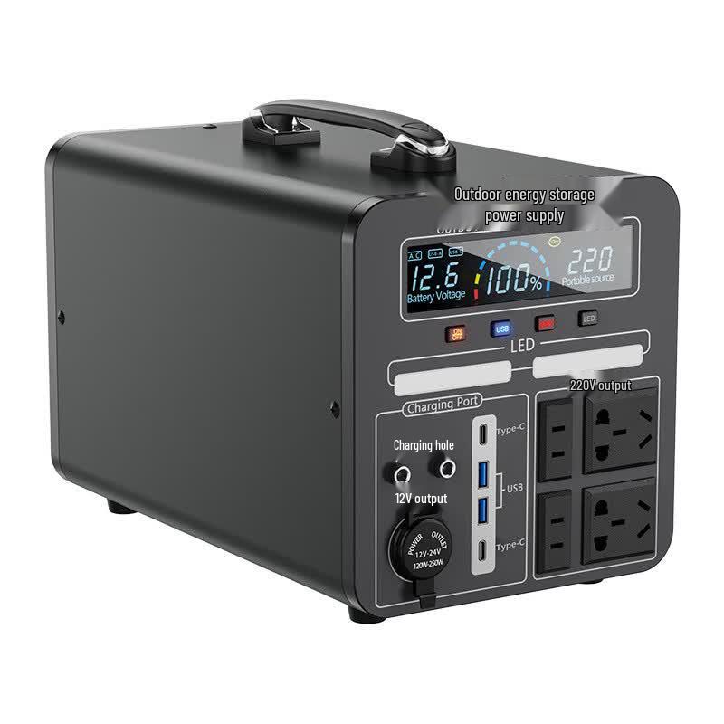 WEZHO Outdoor Portable Power Station 600Wh/600W